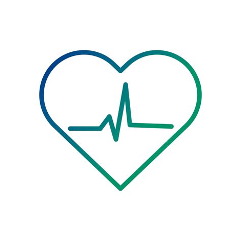 Heart Cardio Line Style Icon Vector Art At Vecteezy