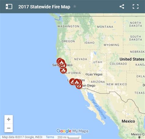 29 California Fire Map 2017 Online Map Around The World