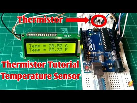 Arduino Thermistor Tutorial Make A Arduino Based Temperature Sensor