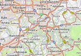 Map of Hagen - Michelin Hagen map - ViaMichelin