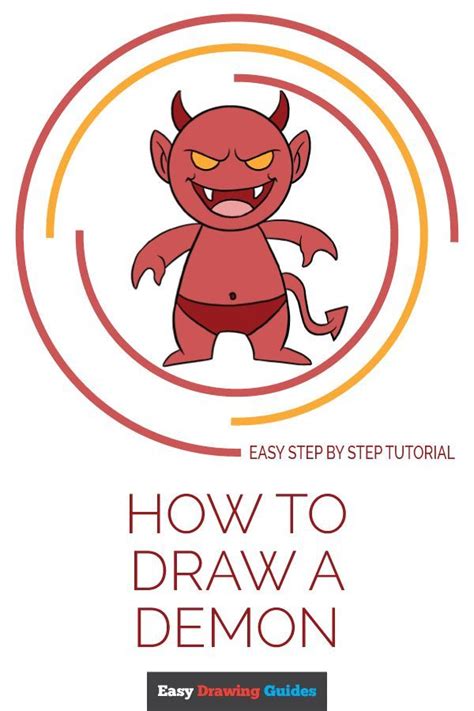 Demon Drawings Scary Drawings Halloween Drawings Cartoon Drawings