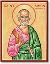 Men Saint Icons: St Simon the Zealot Icon | Monastery Icons