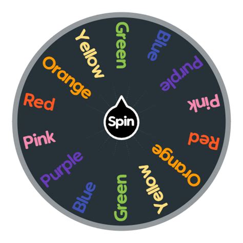 Rainbow Wheel Spin The Wheel App
