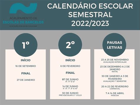 Calendário Escolar 20222023 Pdf