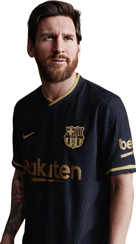 Lionel Messi football render - 69895 - FootyRenders