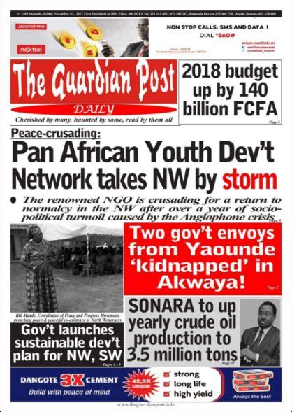 Just In English Newspaper Headlines For Today Monday19th February