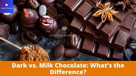 Dark Vs Milk Chocolate Whats The Difference