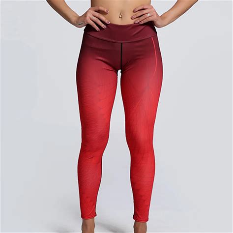 gothic red sexy legging women sportswear pant casual holiday femme clothing leggings hip hop