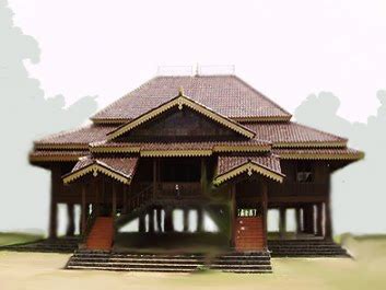 Rumah adat lampung untuk diwarnai / contoh gambar mewarnai rumah limas kataucap. Prov.Lampung