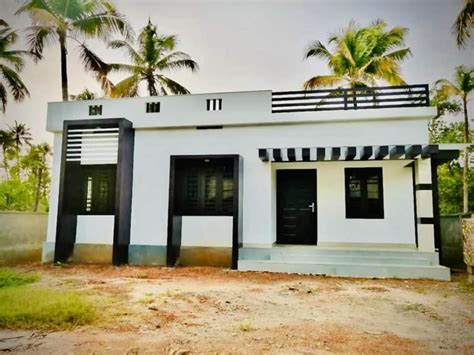 725 Sq Ft 2bhk Modern Single Storey Low Budget House And Free Plan