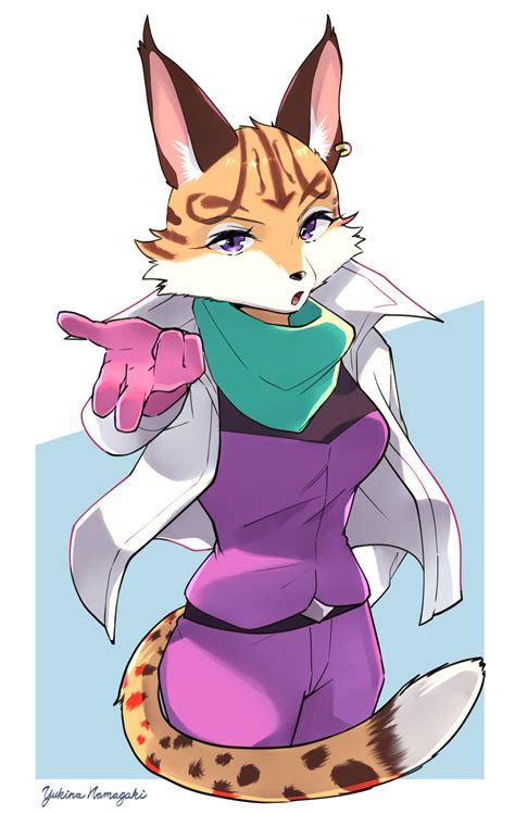 Miyu Lynx Star Fox Anthro Namagakiyukina Игры картинки