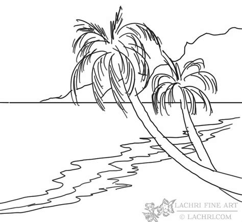Palm Tree Drawing Easy At Getdrawings Free Download
