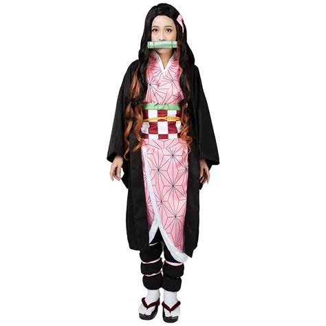 Cosfun Demon Slayer Kimetsu No Yaiba Kamado Nezuko Cosplay Costume