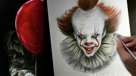 Pennywise Drawing 2017 ~ Drawing Easy