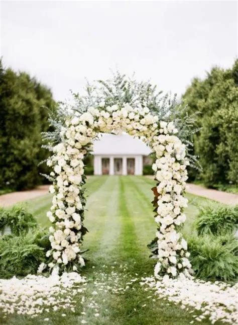 These Beautiful Floral Wedding Arches Will Get You Inspired Crazyforus