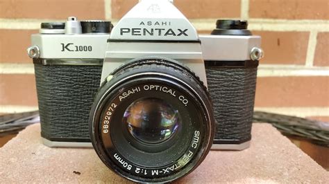 Asahi Pentax K1000 Slr Camera Id