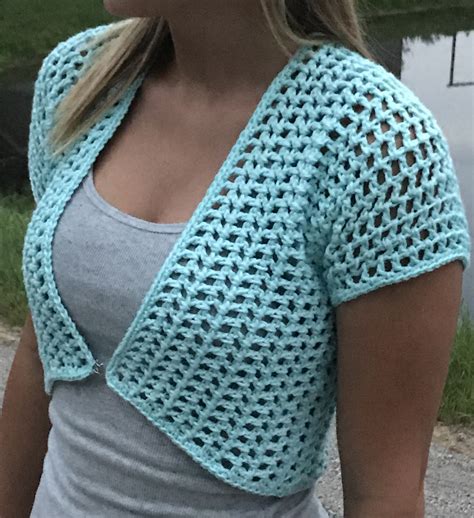 Savy Shrug Crochet Pattern By Crochet It Creations