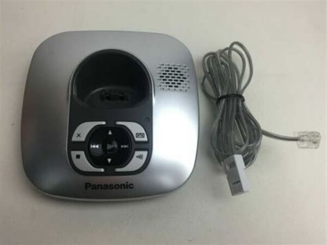 Panasonic Kx Tg6421e Main Cordless Digital Phone Answering Machine X3