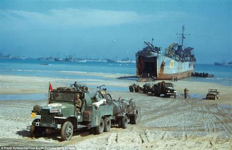 Longshore Soldiers Army Port Battalions In Wwii Color Normandy Photos