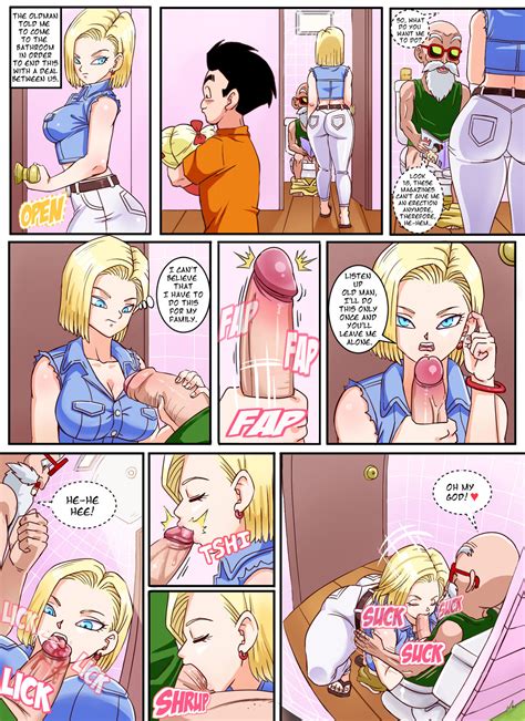 PinkPawg Android 18 x Roshi Dragon Ball Z 3 18 エロ2次画像