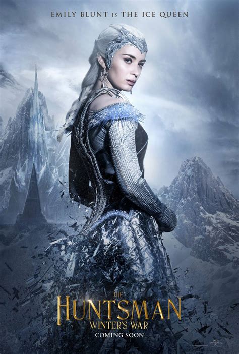 The Huntsman Winter S War Poster Trailer Addict