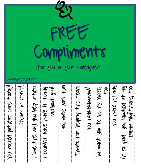 Compliment Cards Printable Printable Word Searches