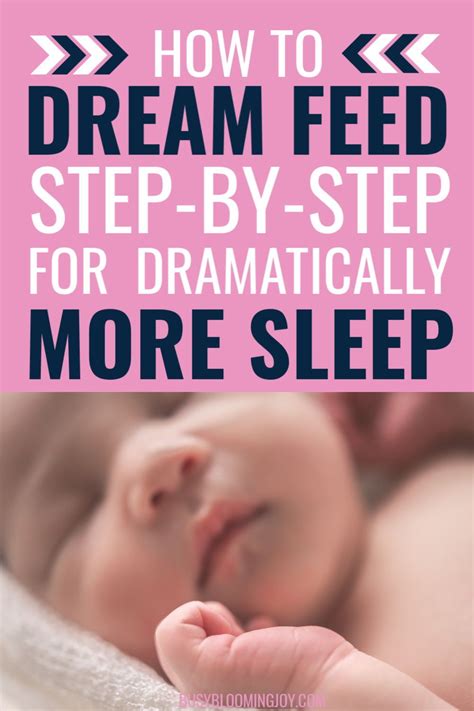 The Dream Feed An Insanely Simple Solution To Dramatically More Sleep