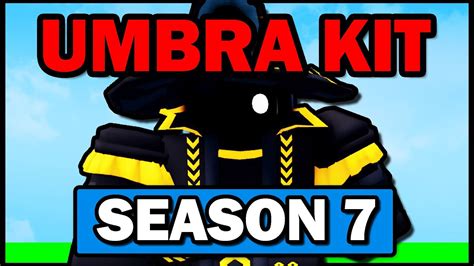 New Level 35 Umbra Kit Roblox Bedwars Season 7 Youtube