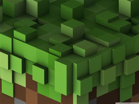 Grassblock Wallpaper 1280×960 Minewonderland