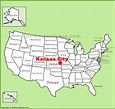 Kansas City (Kansas) location on the U.S. Map