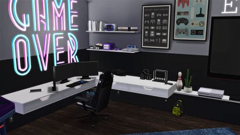 Game Room By Modelsims4 The Sims Custom