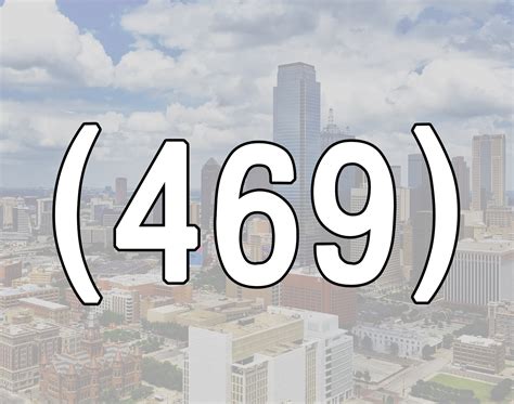 469 Area Code Map