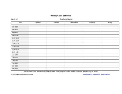 Free 18 Weekly Group Schedule Templates In Pdf Ms Word Excel