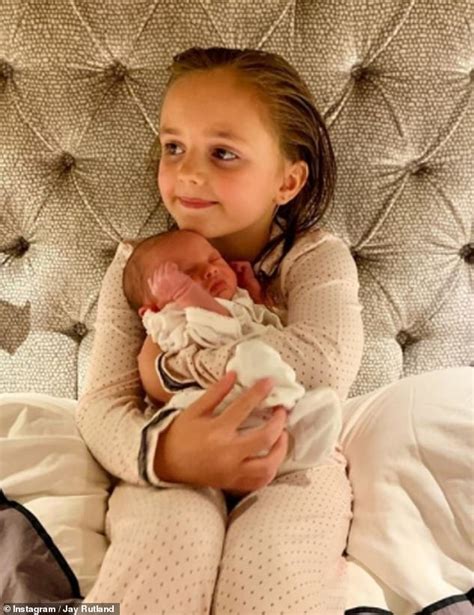 Tamara Ecclestone Cuddles Newborn Baby Girl Serena And Daughter Sophia