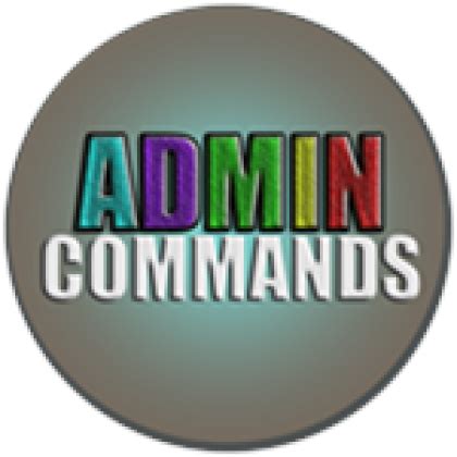 Admin Commands Roblox
