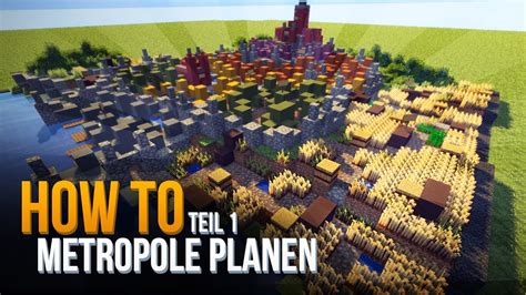 Minecraft Mittelalter Stadt Bauen Konzept Minecraft Tutorial Deutsch Youtube
