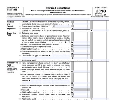 Form 1040 Standard Deduction 2019 2021 Tax Forms 1040 Printable