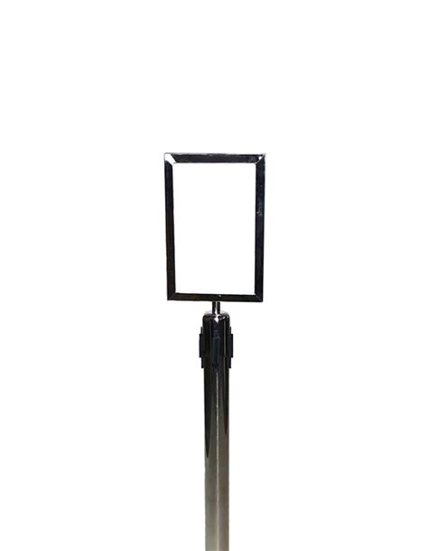 Stanchion Sign Frame Rsvp Party Rentals Crowd Control Solutions