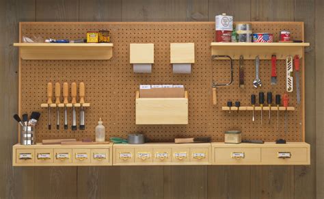 Pegboard Storage System Woodworking Project Woodsmith Plans