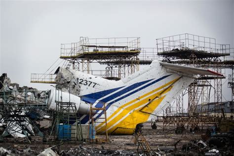 Once Gleaming Donetsk Airport In Ukraine Is Now Battered Husk