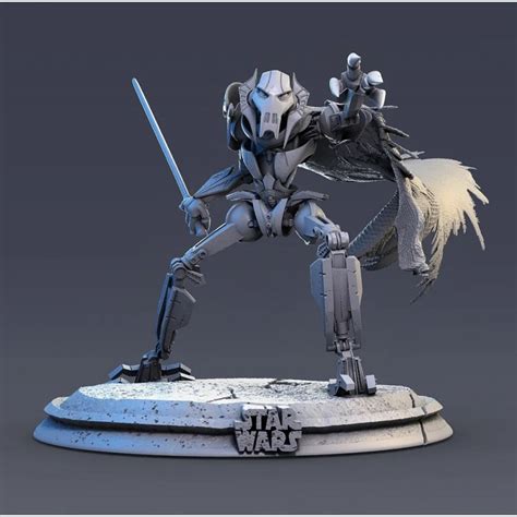 General Grievous Star Wars Stl 3d Print Files