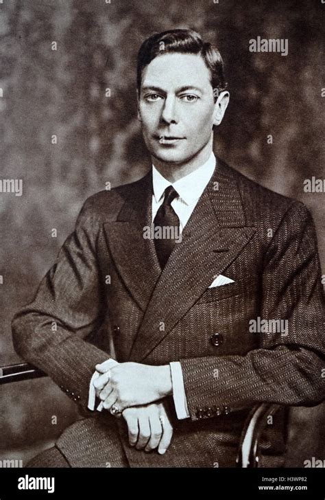 Photograph Of King George Vi 1895 1952 Former King Of The United