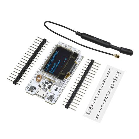 Sx1276 Lora V2 Esp32 Lx6 Dual Core 096 Inch Blue Oled Bluetooth Wifi