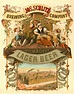 Jos. Schlitz Brewing Company Milwaukee Lager Beer (1878) Poster