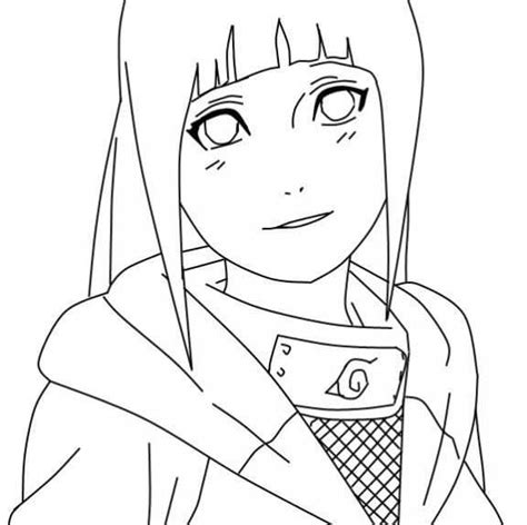 Rosto De Hinata Para Colorir Imprimir E Desenhar Colorir Me