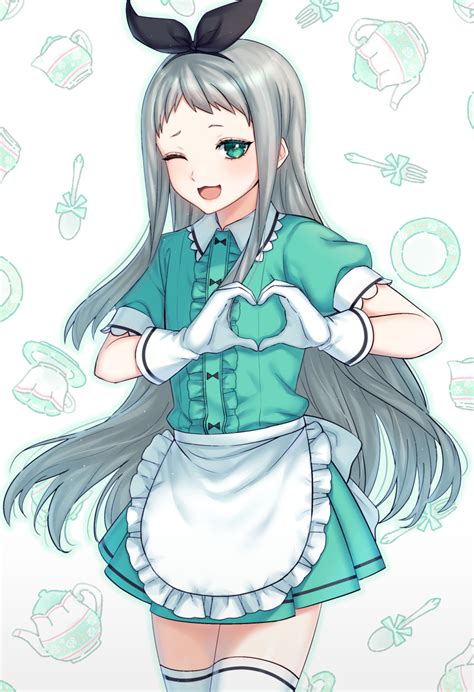 Kanzaki Hideri Blend S Silver Hair Absurdres Artist Request