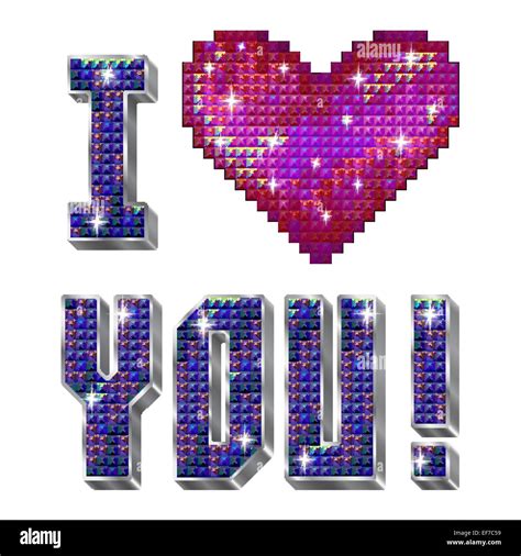 Rhinestone Letters Stock Vector Images Alamy
