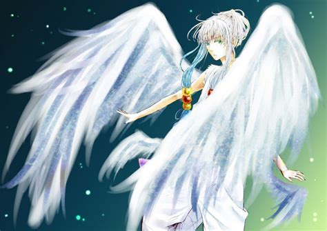 Angels Wings Trap Anime Anime Boys White Hair Wallpaper 1600x1131