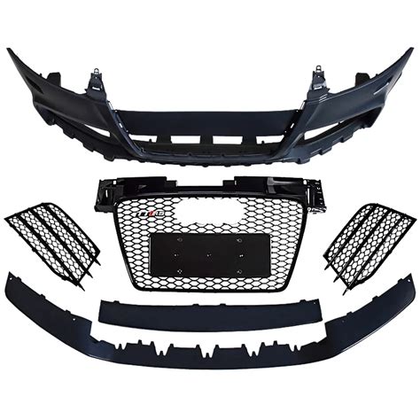 Front Bumper With Grill For Audi Tt Mk2 Bumper Car Accessories Auto