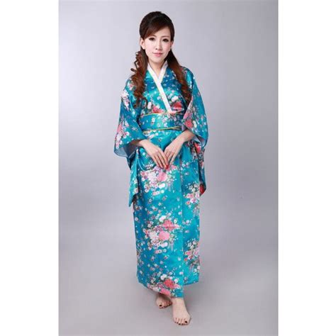 buy new arrival japanese women s satin kimono dress yukata haori with obi